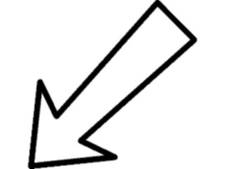 Sticker Custom Preview Image #027985 Arrows Arrow0067