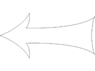 Sticker Custom Preview Image #028131 Arrows Arrow0213