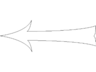 Sticker Custom Preview Image #028133 Arrows Arrow0215