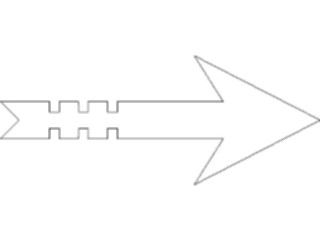 Sticker Custom Preview Image #028191 Arrows Arrow0273