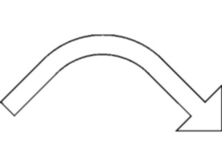 Sticker Custom Preview Image #028376 Arrows Arrow0458