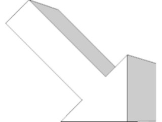 Sticker Custom Preview Image #028492 Arrows Arrow0574