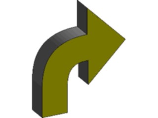 Sticker Custom Preview Image #028508 Arrows Arrow0590