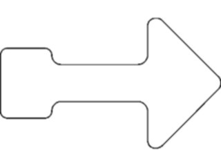 Sticker Custom Preview Image #028743 Arrows Arrow0825