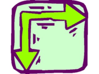 Sticker Custom Preview Image #028999 Arrows Arrow1081