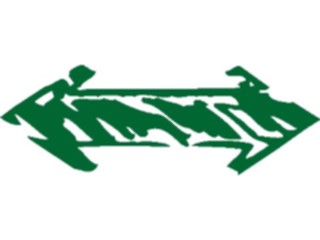 Sticker Custom Preview Image #029042 Arrows Arrow1124
