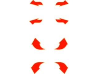 Sticker Custom Preview Image #029110 Arrows Arrow1192