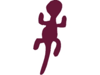 Sticker Custom Preview Image #029373 Art Design Cave Art Lizard7