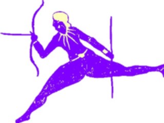 Sticker Custom Preview Image #029430 Art Design Cave Art Warrior11