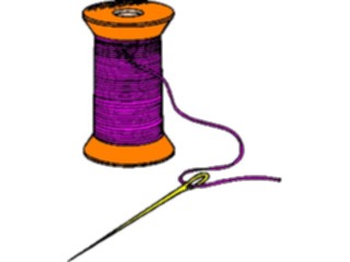 Sticker Custom Preview Image #029476 Art Design Crafts Needle Thread15