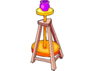 Sticker Custom Preview Image #029487 Art Design Crafts Potters Wheel