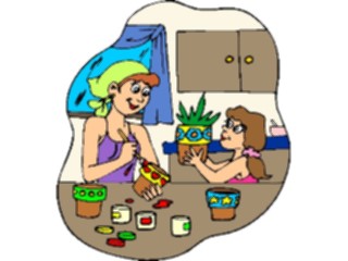 Sticker Custom Preview Image #029509 Art Design Crafts Pottery Painting3