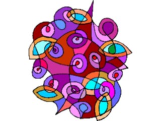 Sticker Custom Preview Image #029595 Art Design Fine Art Abstract Painting33