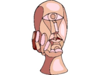 Sticker Custom Preview Image #029605 Art Design Fine Art Abstract Sculpture3