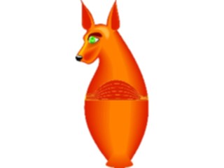 Sticker Custom Preview Image #029788 Art Design Fine Art Vessel Dog