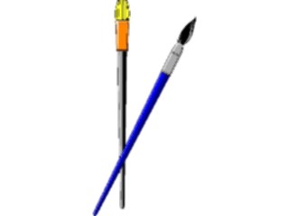 Sticker Custom Preview Image #029818 Art Design Supplies Equipment Brushes Oil