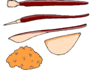 Sticker Custom Preview Image #029828 Art Design Supplies Equipment Clay Tools