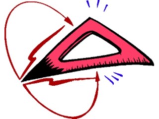 Sticker Custom Preview Image #030122 Art Design Supplies Equipment Triangle3