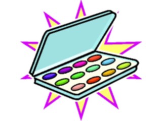 Sticker Custom Preview Image #030155 Art Design Supplies Equipment Watercolors7