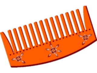Sticker Custom Preview Image #031216 Beauty Comb14