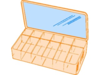 Sticker Custom Preview Image #031227 Beauty Cosmetics Organizer
