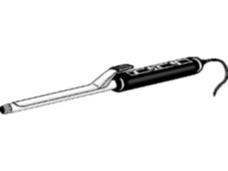 Sticker Custom Preview Image #031231 Beauty Curling Iron1