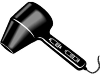 Sticker Custom Preview Image #031254 Beauty Hair Dryer02