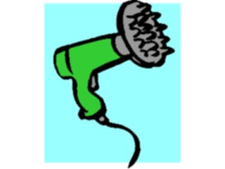 Sticker Custom Preview Image #031255 Beauty Hair Dryer03