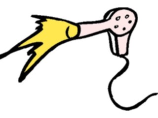 Sticker Custom Preview Image #031256 Beauty Hair Dryer04