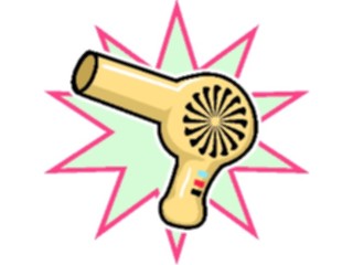 Sticker Custom Preview Image #031264 Beauty Hair Dryer12