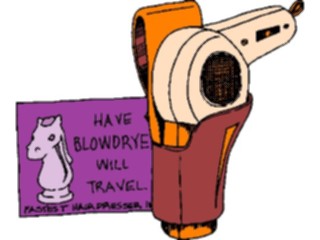 Sticker Custom Preview Image #031267 Beauty Hair Dryer15