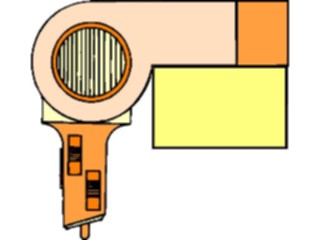 Sticker Custom Preview Image #031269 Beauty Hair Dryer Frame