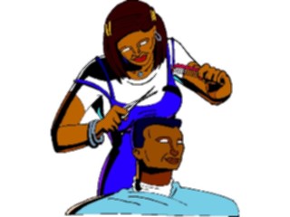 Sticker Custom Preview Image #031278 Beauty Hair Stylist03