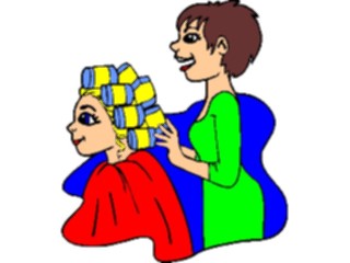 Sticker Custom Preview Image #031284 Beauty Hair Stylist09