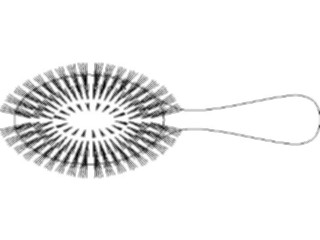 Sticker Custom Preview Image #031298 Beauty Hairbrush03