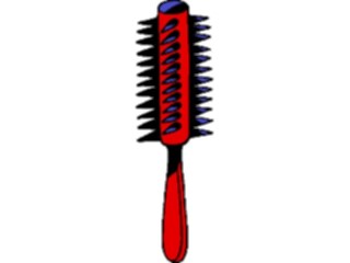 Sticker Custom Preview Image #031302 Beauty Hairbrush07