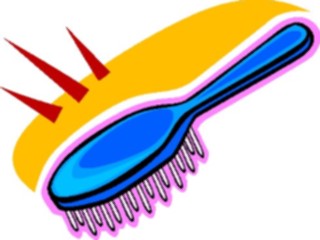 Sticker Custom Preview Image #031304 Beauty Hairbrush09
