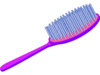 Sticker Custom Preview Image #031307 Beauty Hairbrush12