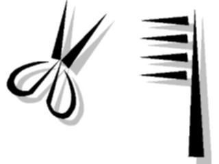 Sticker Custom Preview Image #031311 Beauty Haircutting Tools2