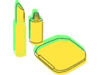 Sticker Custom Preview Image #031359 Beauty Makeup09