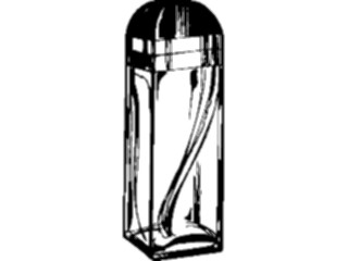 Sticker Custom Preview Image #031409 Beauty Perfume Bottle Square