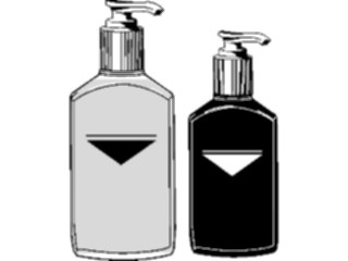 Sticker Custom Preview Image #031423 Beauty Pump Bottles