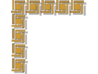 Sticker Custom Preview Image #031679 Borders Corners Corner0037