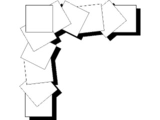 Sticker Custom Preview Image #031711 Borders Corners Corner0069