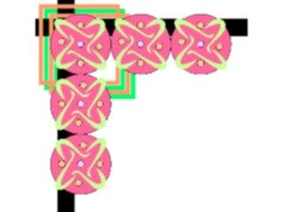 Sticker Custom Preview Image #032376 Borders Corners Corner0734