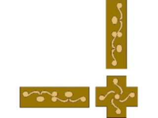 Sticker Custom Preview Image #032474 Borders Corners Corner0832