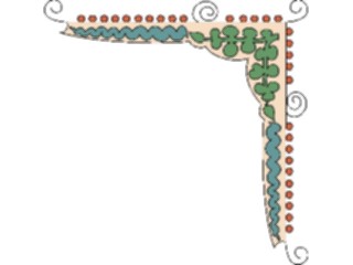 Sticker Custom Preview Image #032711 Borders Corners Corner1069