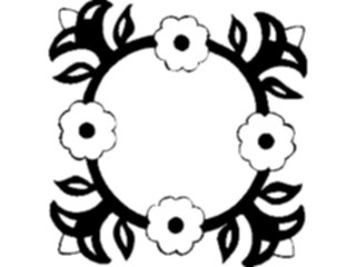 Sticker Custom Preview Image #034243 Borders Design Design1088
