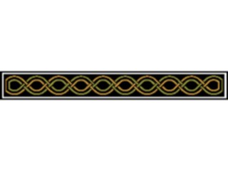 Sticker Custom Preview Image #036889 Borders Horizontal Border074