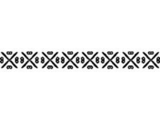 Sticker Custom Preview Image #037003 Borders Horizontal Border188